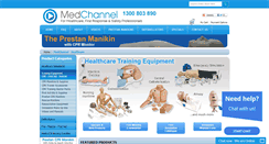 Desktop Screenshot of medchannel.com.au